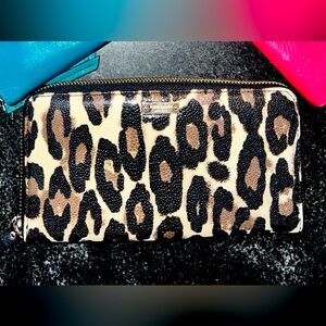 Kate Spade Leopard Wallet